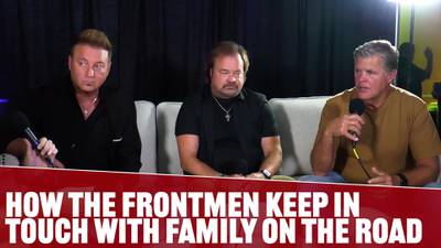 How The Frontmen keep in touch with family on the road