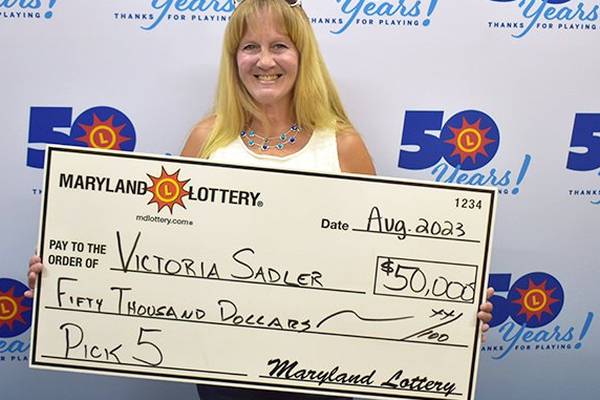 Woman wins lottery for second time right after claiming her first prize