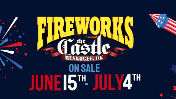Fireworks at The Castle of Muskogee