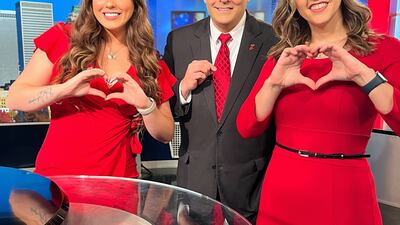 Photos: FOX23 dresses for Wear Red Day