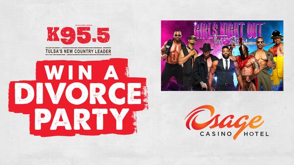 Win A Divorce Party From K95.5 & Osage Casino Hotel