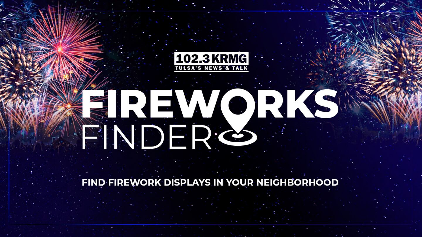 Here are the fireworks shows happening around Tulsa K95.5 Tulsa