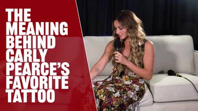 The meaning behind Carly Pearce's favorite tattoo