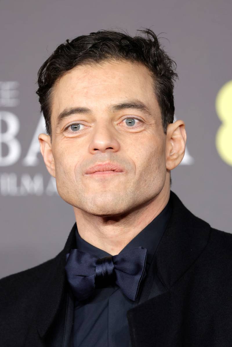 LONDON, ENGLAND - FEBRUARY 18: Rami Malek attends the 2024 EE BAFTA Film Awards at The Royal Festival Hall on February 18, 2024 in London, England. (Photo by John Phillips/Getty Images)