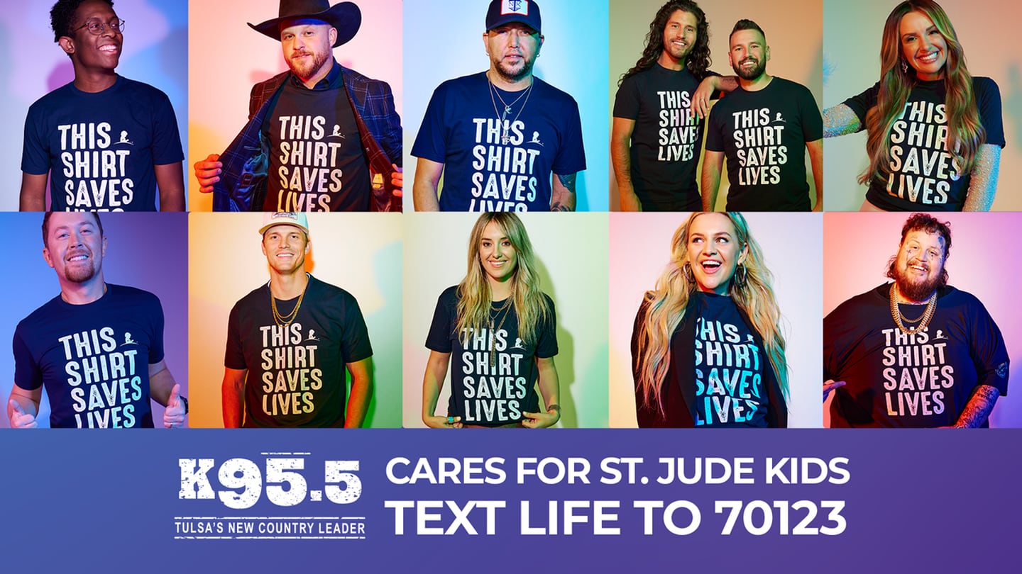 Join K95.5 in the St. Jude Country Cares Radiothon