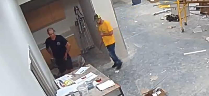Owasso Police Ask For Help In Identifying Two Men Accused Of Stealing From Construction Site