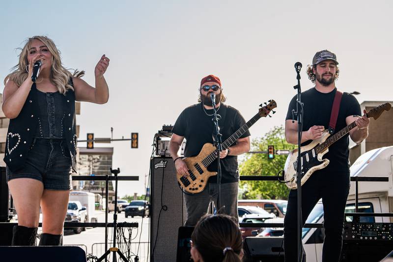 Check out the photos from K95.5's Rock The Block concert with HunterGirl outside the BOK Center on Saturday, April 13th, 2024