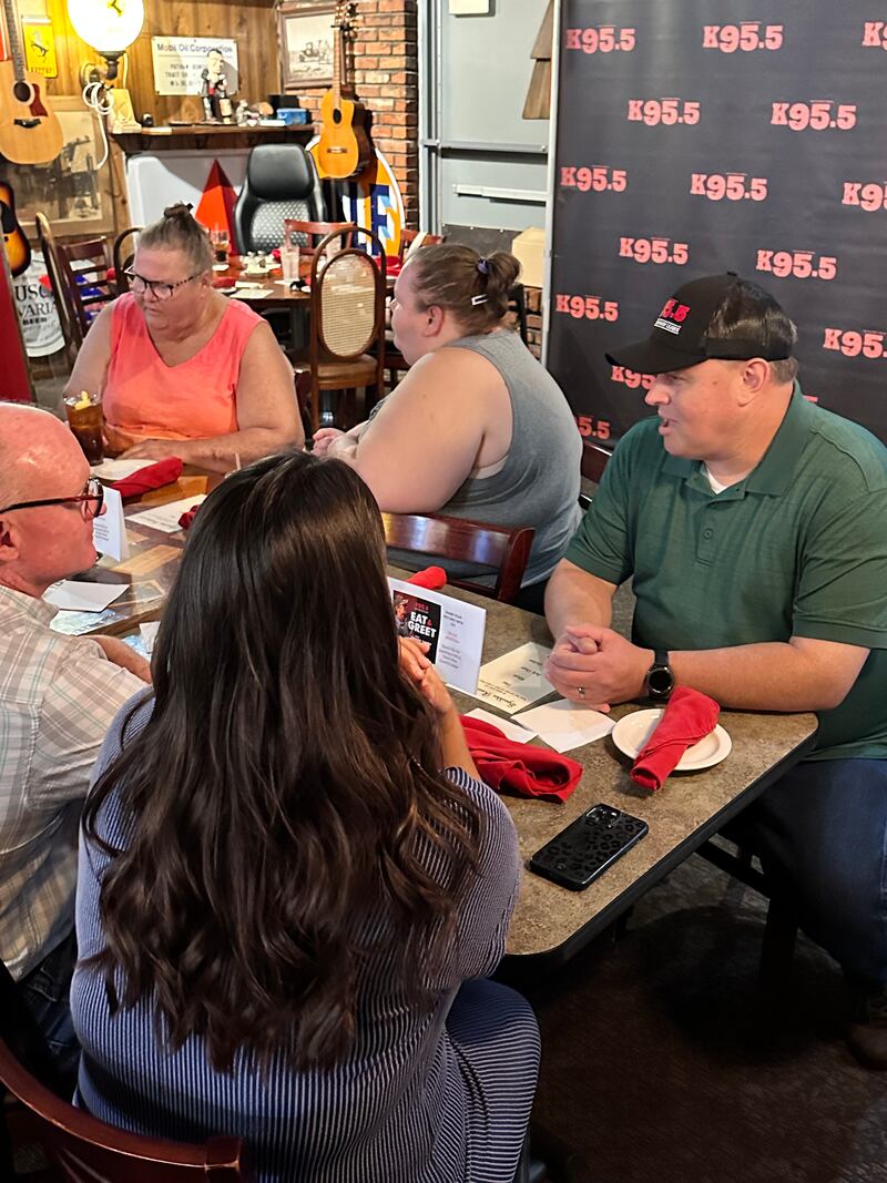 Check out the photos from our K95.5 Eat & Greet event with Conner Smith which took place on Saturday, September 1st, 2024 at The Spudder.