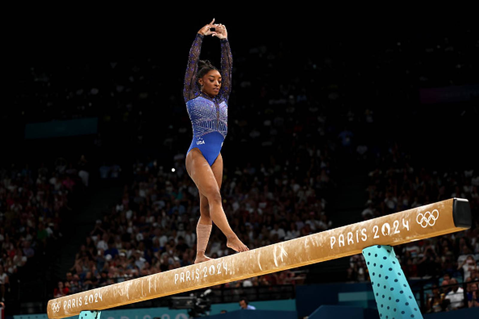 Paris Olympics Simone Biles wins gold, Suni Lee gets bronze K95.5 Tulsa