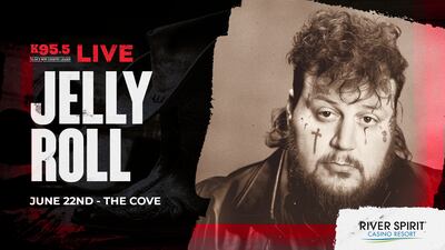 Win Tickets To K95.5 LIVE With Jelly Roll