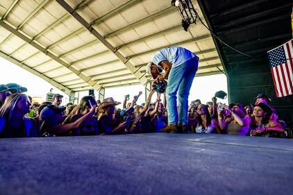 Check out these photos of Cody Johnson, Riley Green, Trace Adkins, and many more from Thursday at Country Concert '24 in Fort Loramie, Ohio