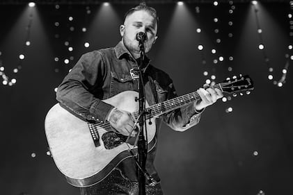 Check out the photos from Zach Bryan's concert at the BOK Center on December 12th, 2024.