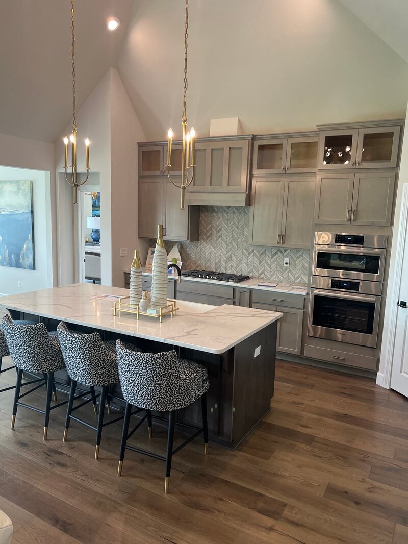 Check out all the photos of this year's 2024 St. Jude Dream Home. The 2024 St. Jude Dream Home is built by Shaw Homes in the Stone Canyon neighborhood. Its address is 7210 N. Hawthorne Ln., Owasso, OK 74055. The home’s estimated value is $565,000.