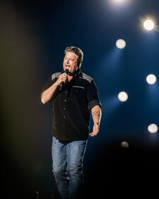 Check out all the photos from Blake Shelton's All For The Hall concert at the BOK Center on Saturday, March 30th.