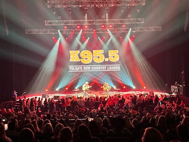 Check out the photos from the first-ever K95.5 Boots & Barstools Concert which took place on Monday, November 25th, 2024 at River Spirit Casino.