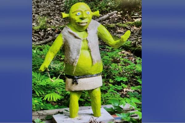 Police in Massachusetts town investigating after 200-pound Shrek statue stolen